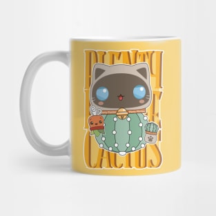 Astrophytum Cactus Cat Mug